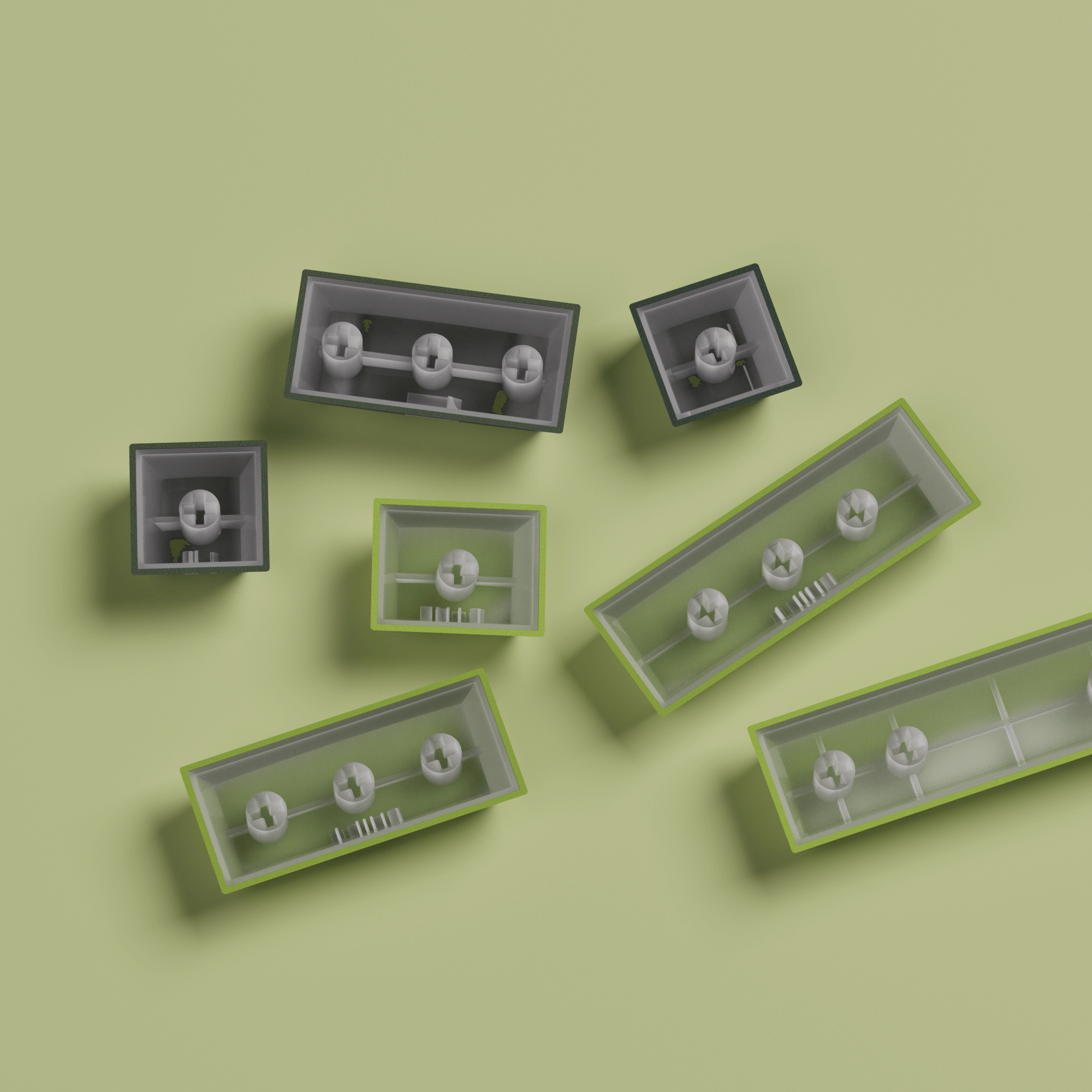 Veekos-Forest-Gradient-Keycap-Set