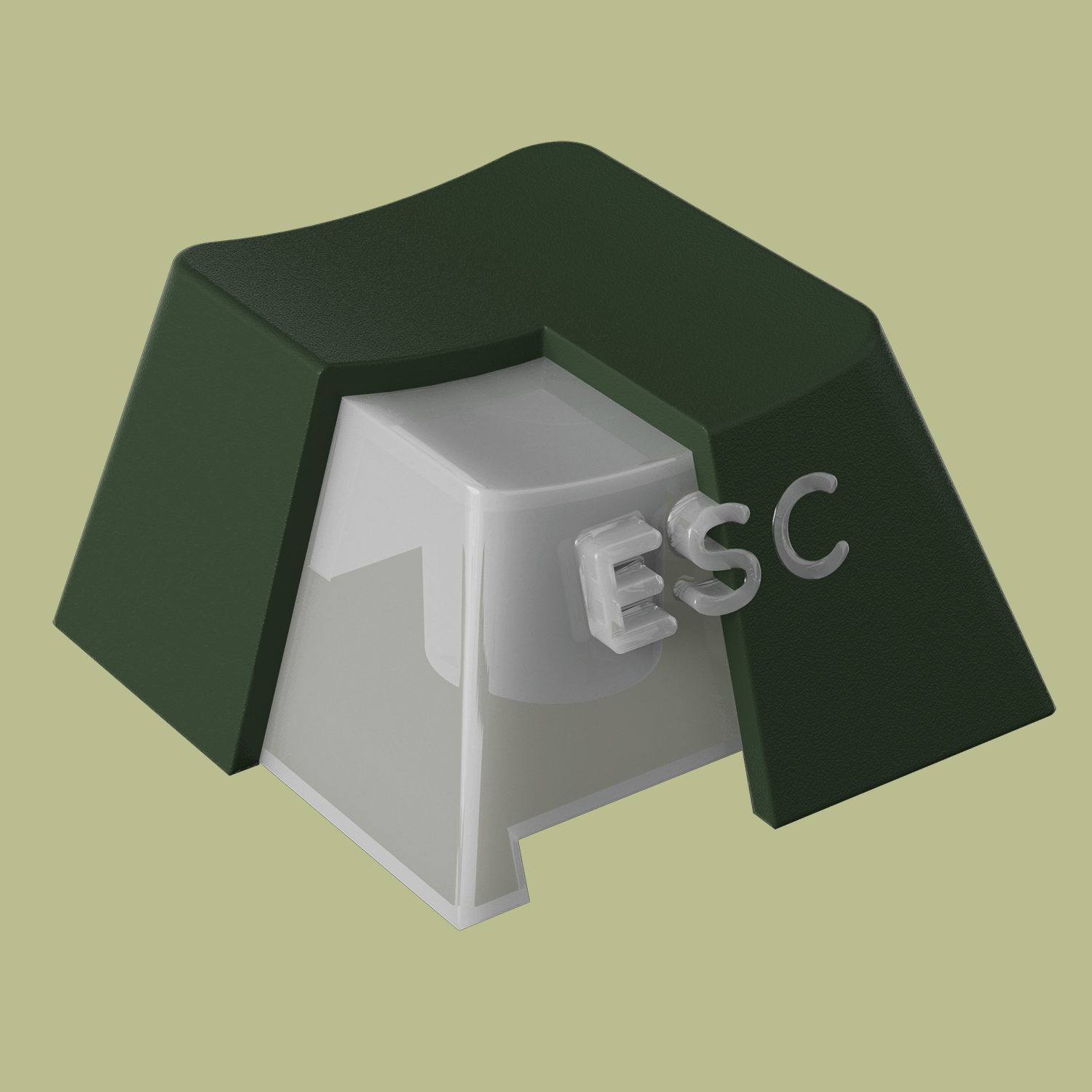 Veekos-Forest-Gradient-Keycap-Set-PC-PBT-Material