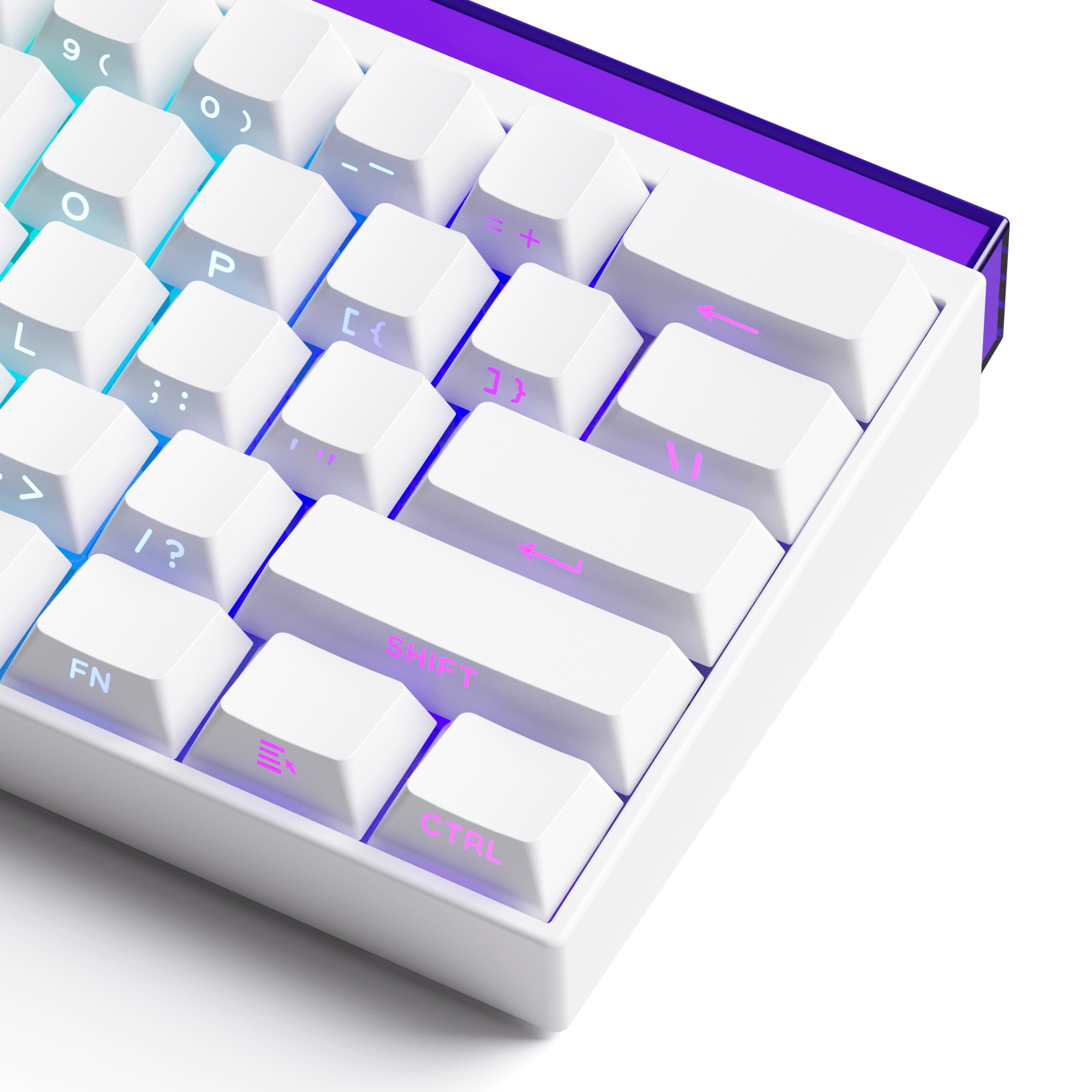Veekos Shine60 HE Magnetic Keyboard Right Details