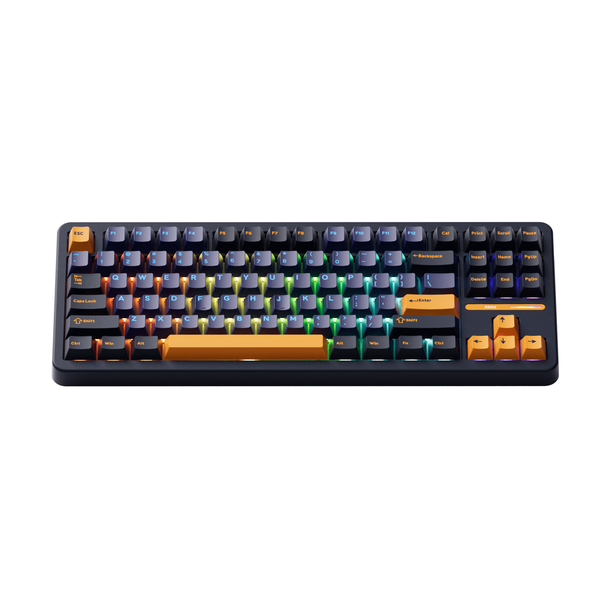 Akko TAC87 Horizon Mechanical Keyboard Front Details