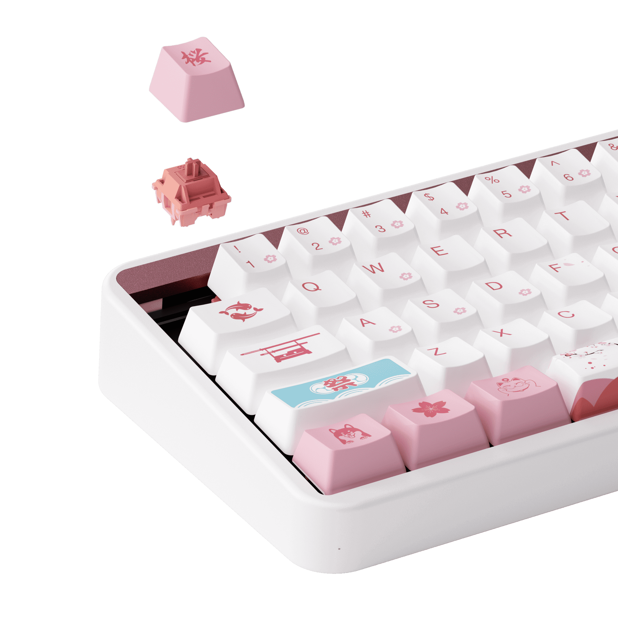 JIN01 Tokyo 65% 알루미늄 키보드