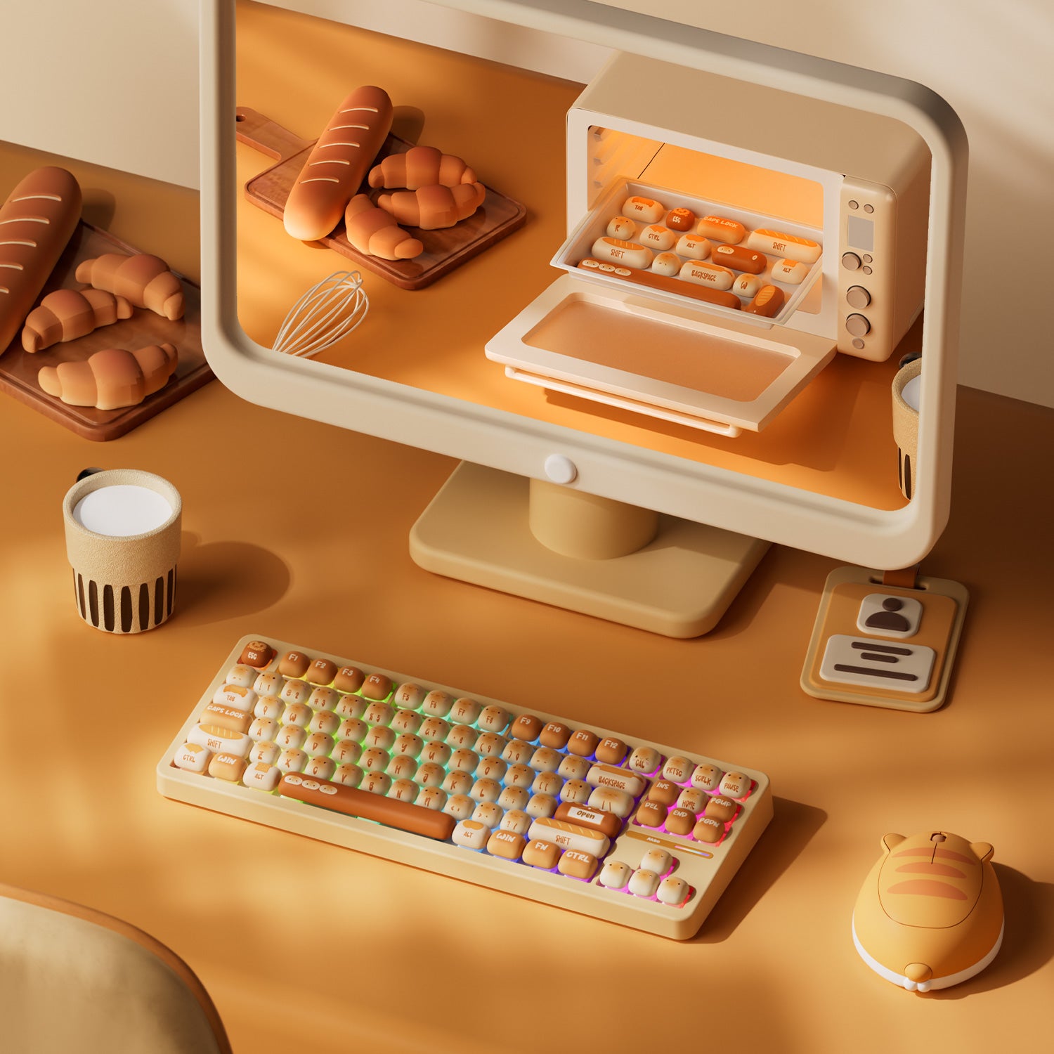 Bun Wonderland TAC87 기계식 키보드