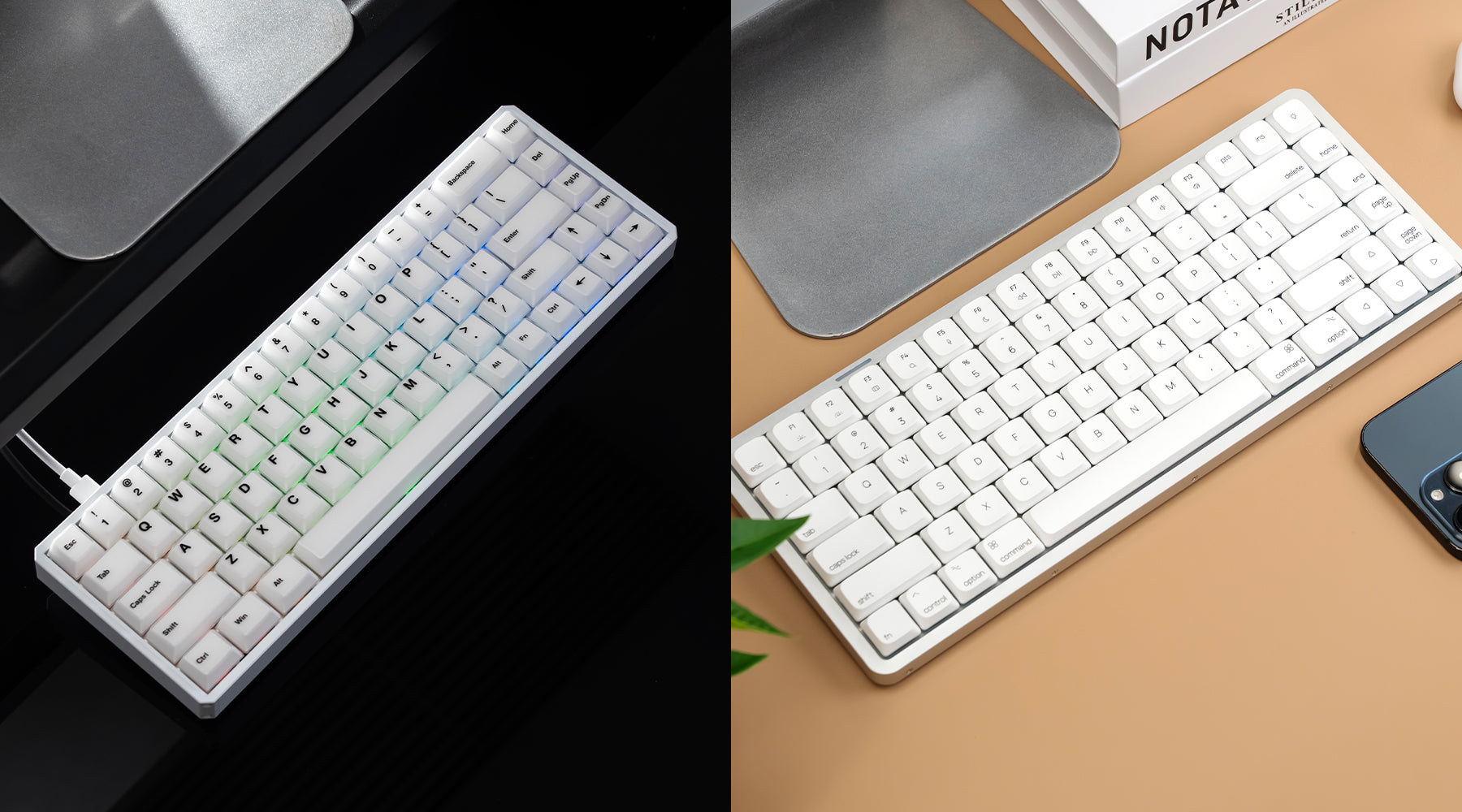 65% vs 75% 키보드: 어떤 레이아웃이 나에게 맞을까?