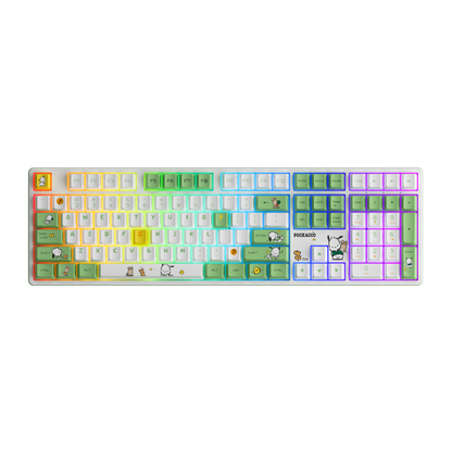 Pochacco Green 5108B Plus Keyboard with rgb