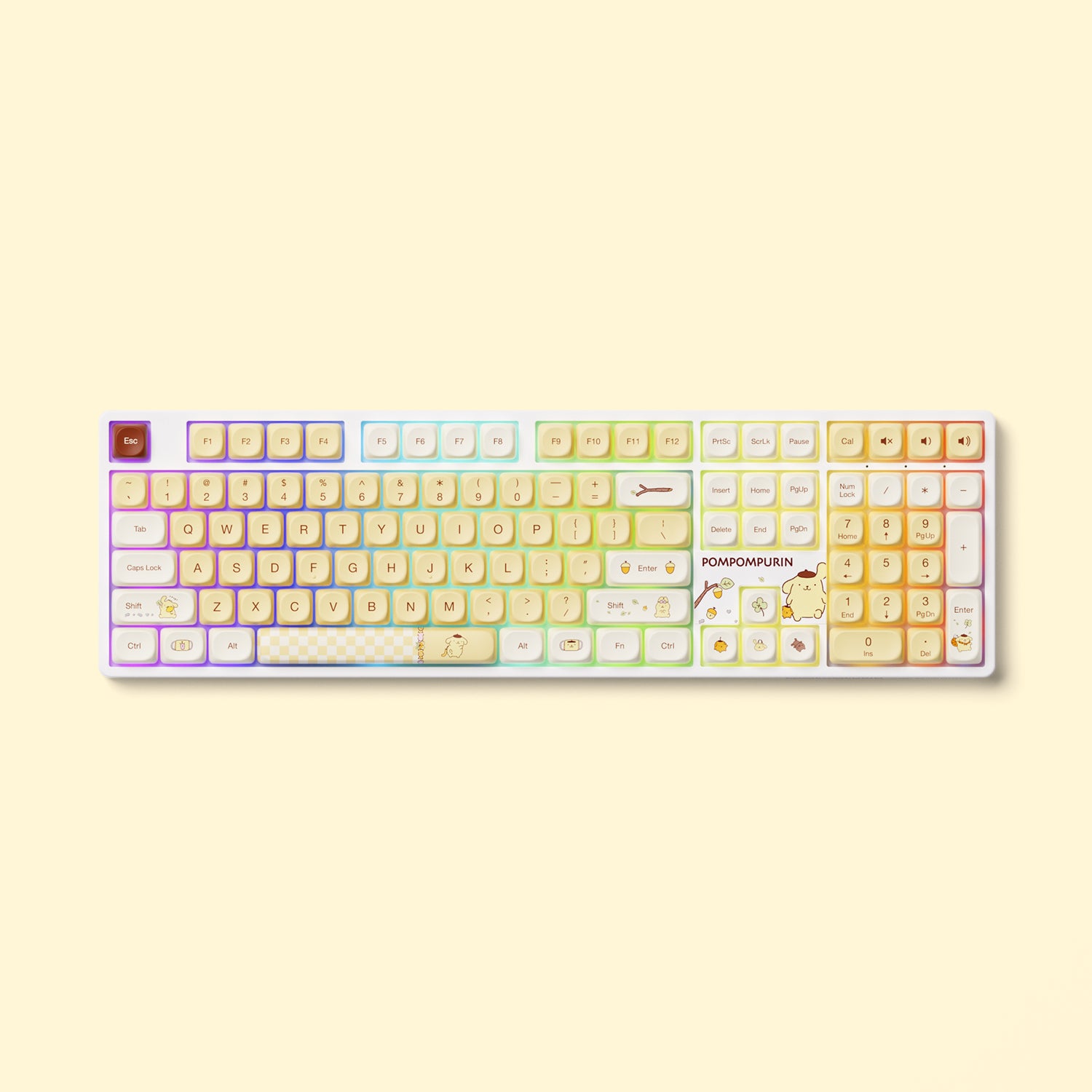 AKKO-Pompompurin-5108B-Plus keyboard