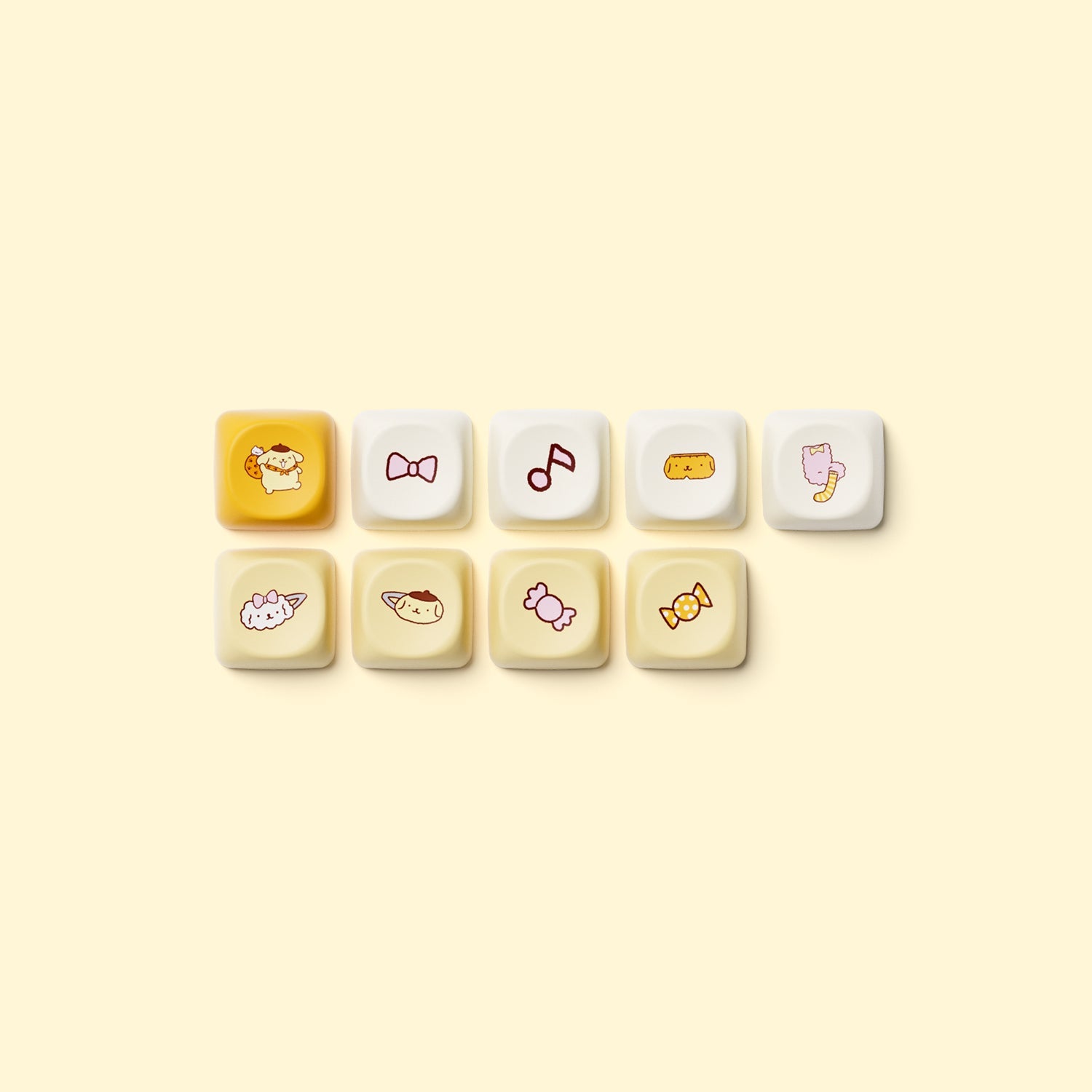 AKKO Pompompurin 5108B Plus Extra Keycaps