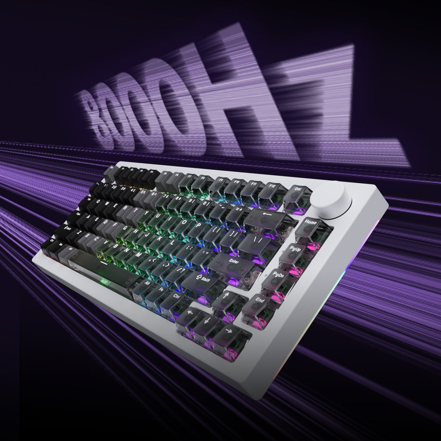 AkAkko-5075-V3-HE-White-8K-Polling-Rate