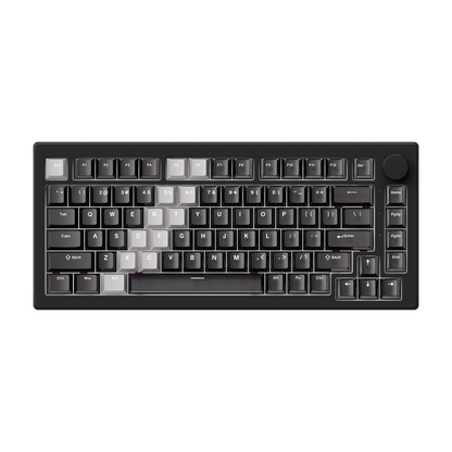Akko 5075 V3 HE Magnetic Keyboard Gradient Hybrid Black Transparent
