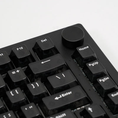 Akko 5075 V3 HE Magnetic Keyboard Gradient Hybrid Black Transparent Knob