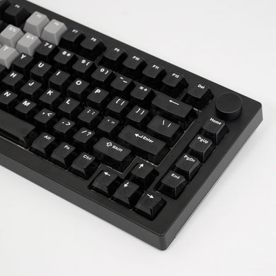 Akko 5075 V3 HE Magnetic Keyboard Gradient Hybrid Black Transparent Right Details