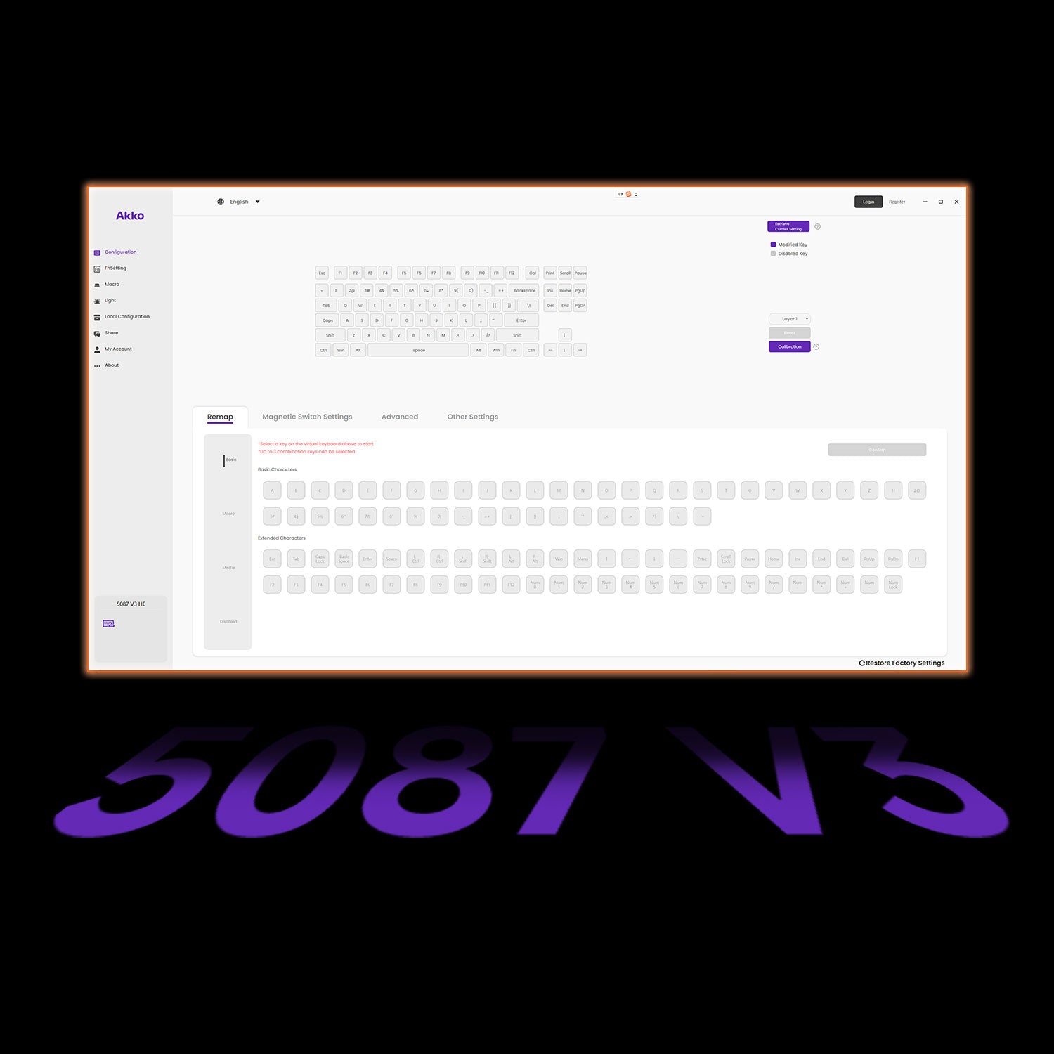Akko-5087-V3-HE-Driver-Purple-Theme