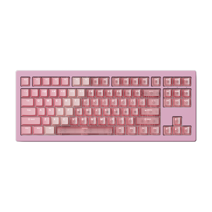 Akko 5087 V3 HE Magnetic Keyboard Gradient Hybrid Pink Transparent