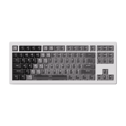 Akko 5087 V3 HE Magnetic Keyboard Gradient Hybrid White Transparent