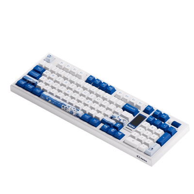 5098B Mechanical Keyboard with Screen Santorini Theme Side Details