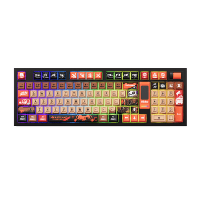 5098B Mechanical Keyboard with Screen Wasteland Survival Theme