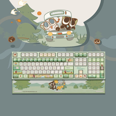 Akko The Legend of Hei 5108 V5 Mechanical Keyboard Back Details