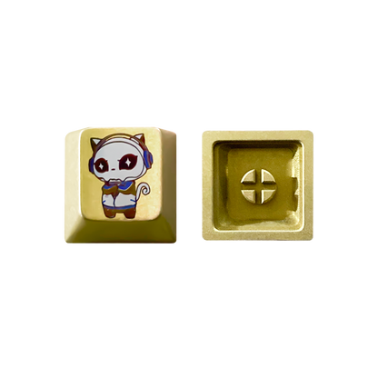 8주년 기념 티탄 철합금 아티산 키캡