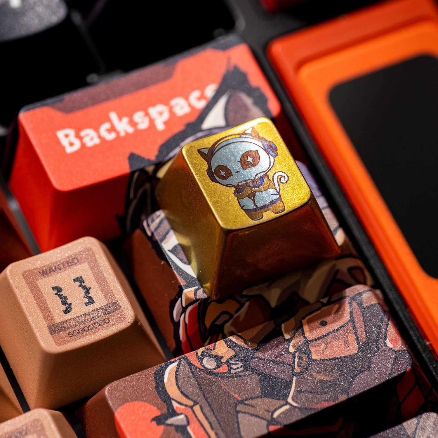 8주년 기념 티탄 철합금 아티산 키캡