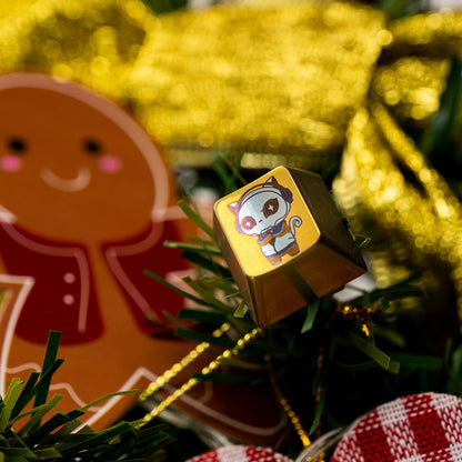 8주년 기념 티탄 철합금 아티산 키캡