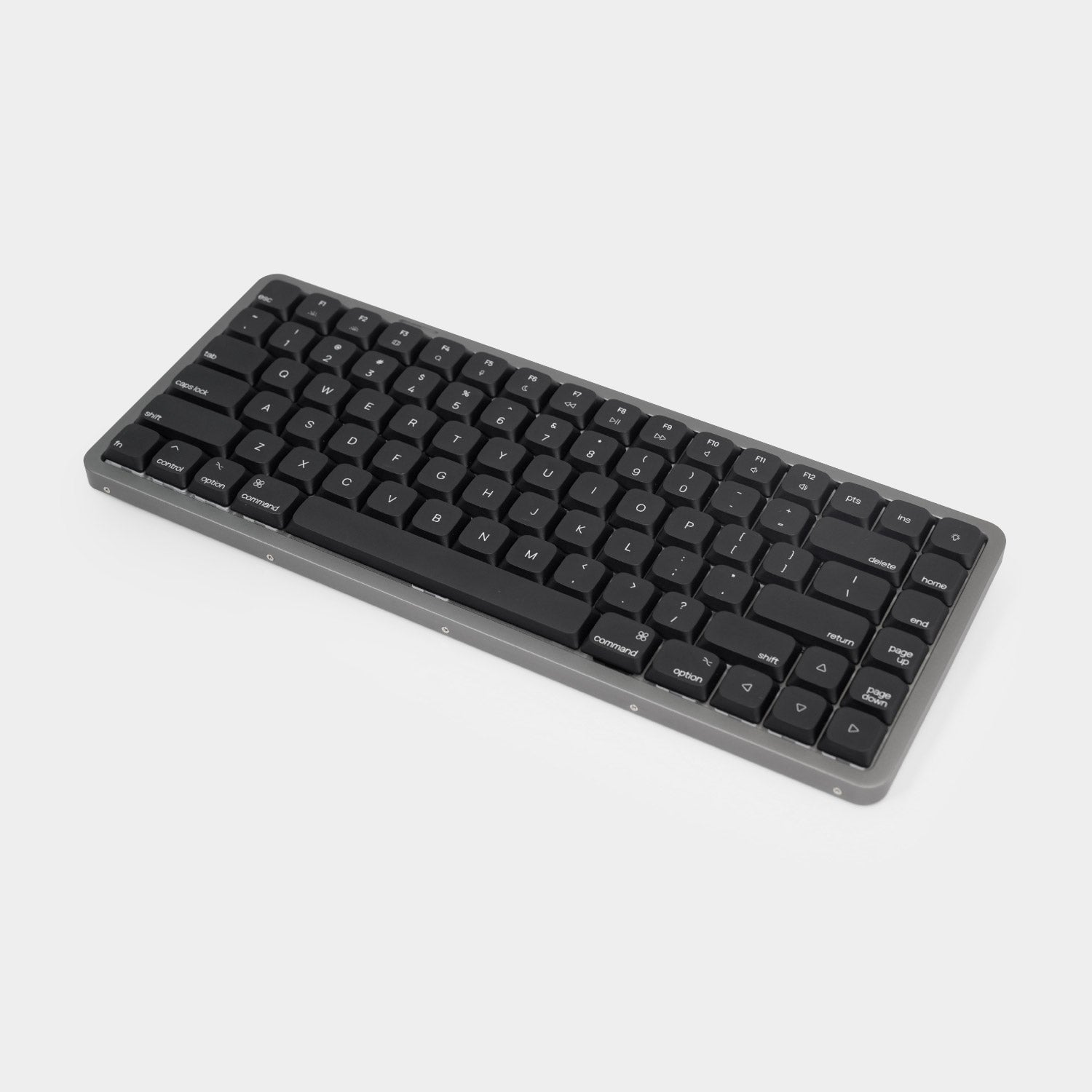 Akko Air 01 Low Profile Mechanical Keyboard Gray Side