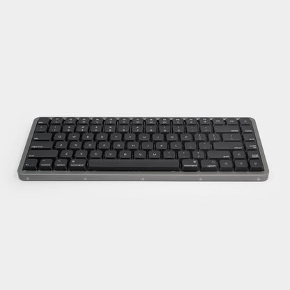 Akko Air 01 Low Profile Mechanical Keyboard Gray Front Side