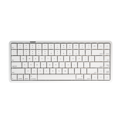 Akko Air 01 Low Profile Mechanical Keyboard White