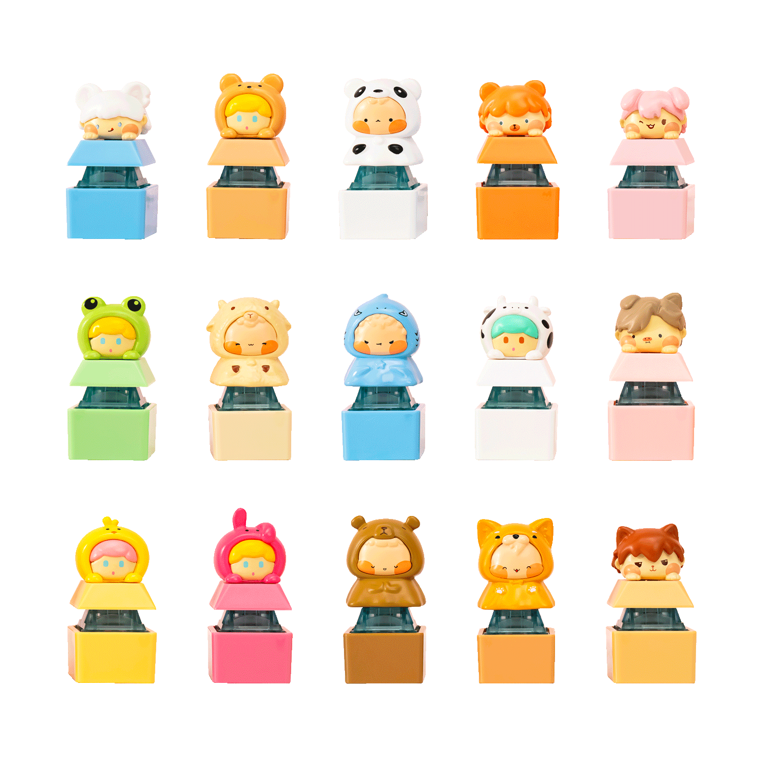 애니멀 아티산 키캡 × 스위치 테스터