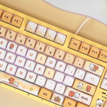 Akko Dudu and Bubu 3108v3 - Yellow Key Details