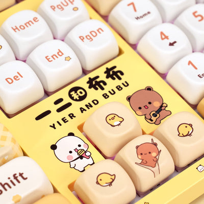Akko Dudu and Bubu 3108v3 - Yellow Details