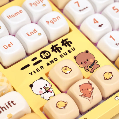 Akko Dudu and Bubu 3108v3 - Yellow Details