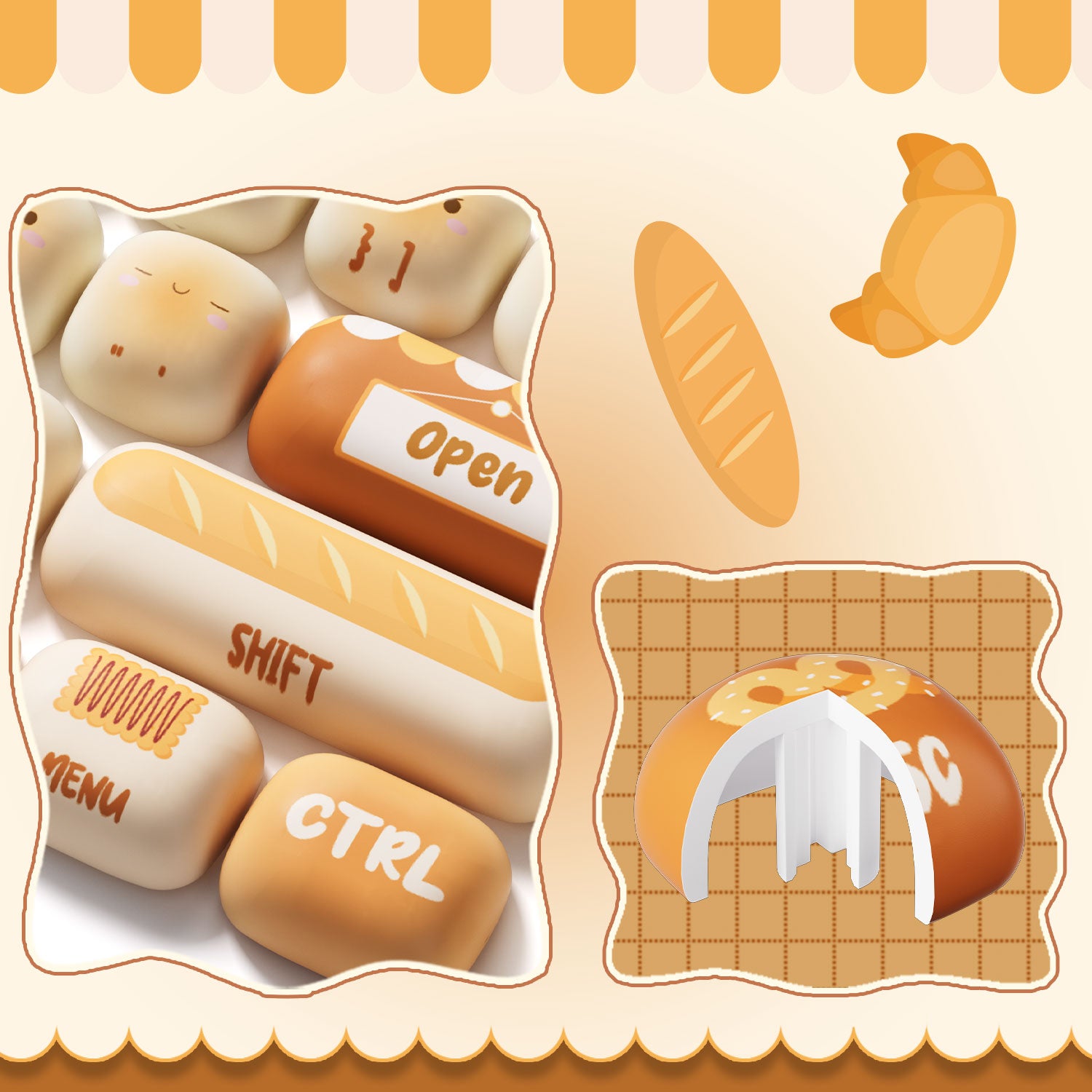 Akko-Bun-Wonderland-Keycap-Set