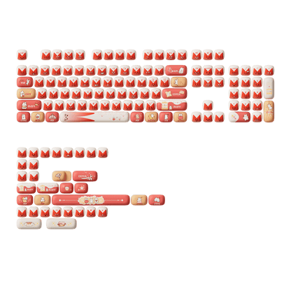 Bunny Apple 키캡 세트 (137 키)