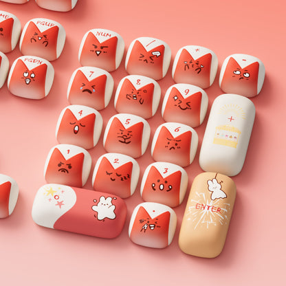 Bunny Apple 키캡 세트 (137 키)