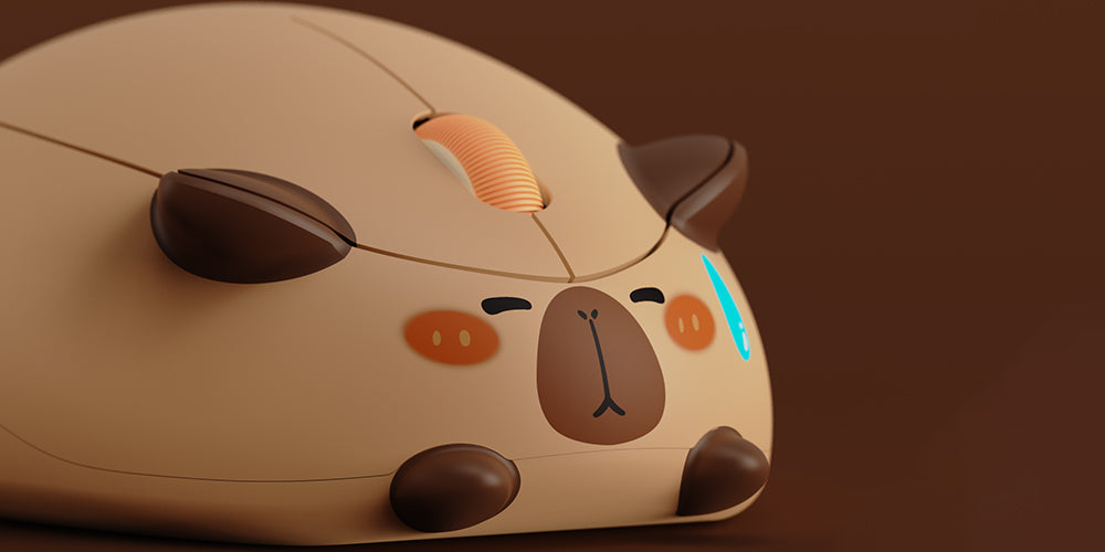 Akko-Capybara-Mouse-ABS-Material