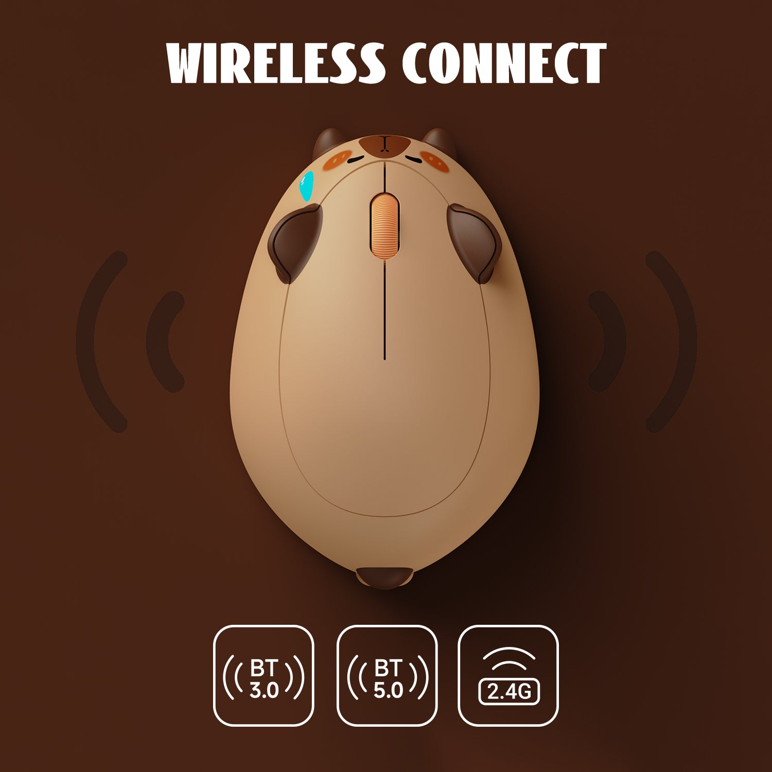 Akko-Capybara-Mouse-Wireless_Connect