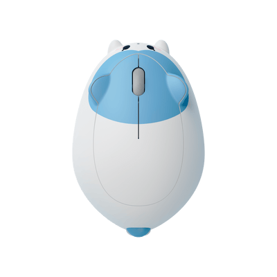 Blue and White 고양이 마우스