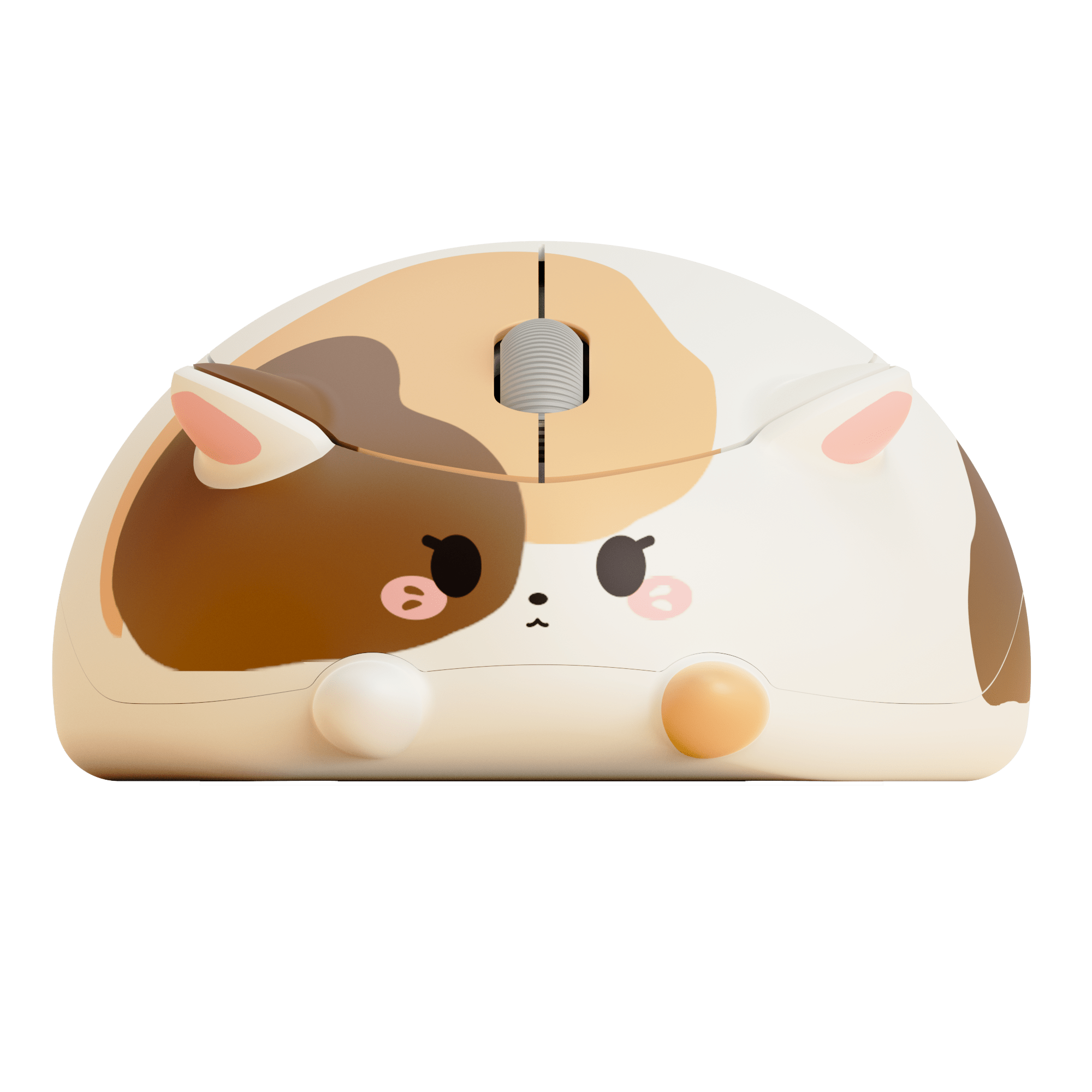 Cat 테마 마우스 - 삼색 고양이