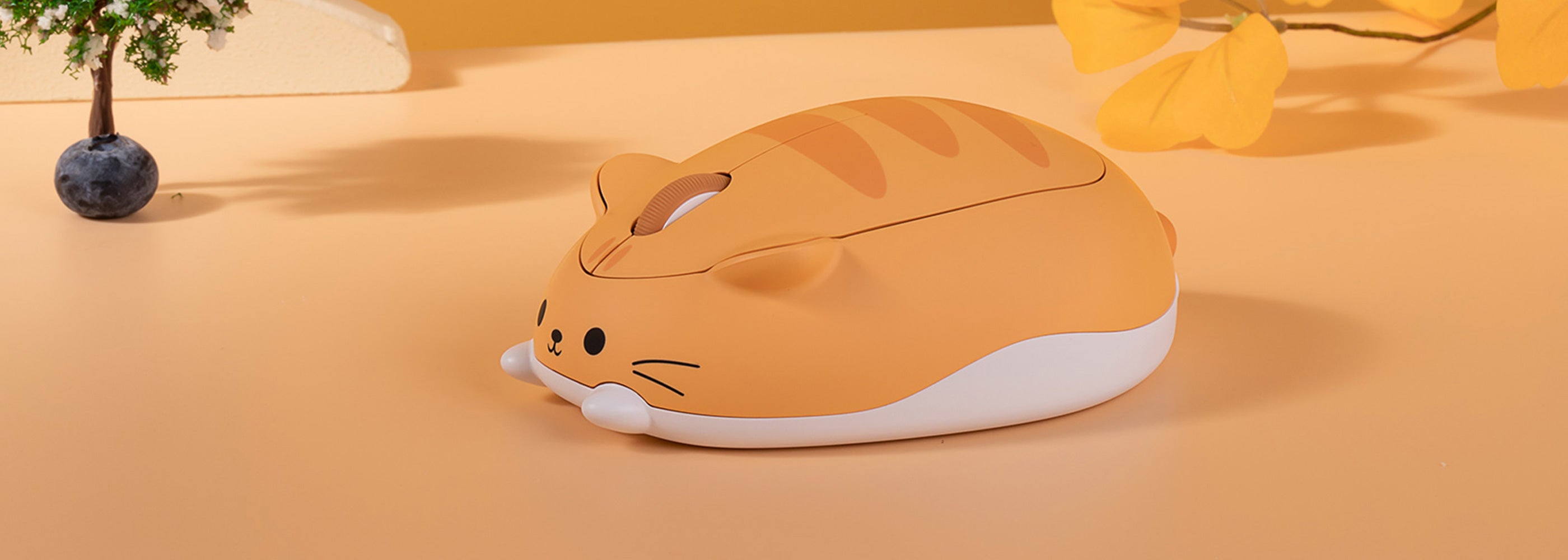 Akko-Cat-Theme-Mouse-Orange-KATE