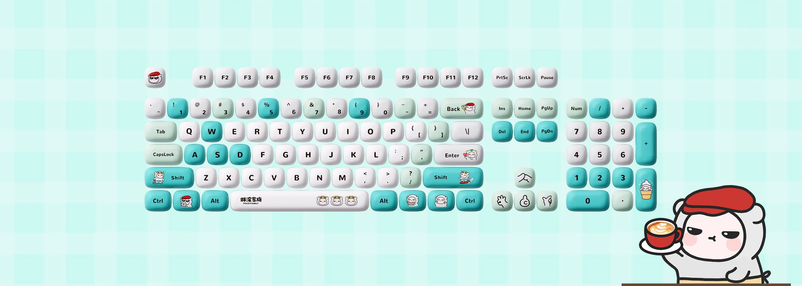 Akko-Chubby-Keycap-Set