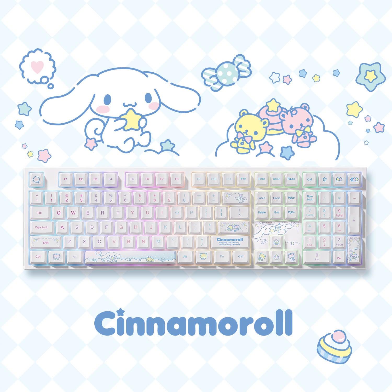 Akko Cinnamoroll 5108 V5 Mechanical Keyboard