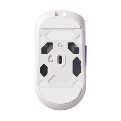 Akko Dash Gaming Mouse White Back