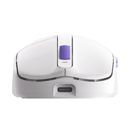 Akko Dash Gaming Mouse White Front Details