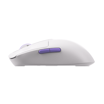 Akko Dash Gaming Mouse White Side Details