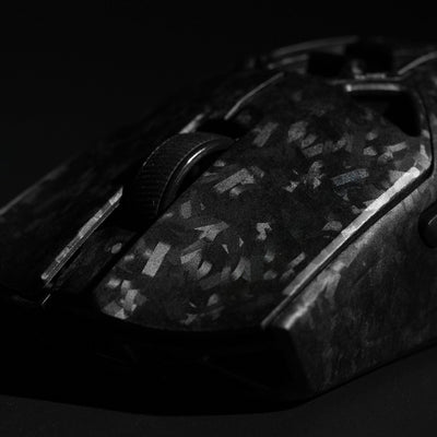 Akko Echo Carbon Fiber Gaming Mouse Black Details