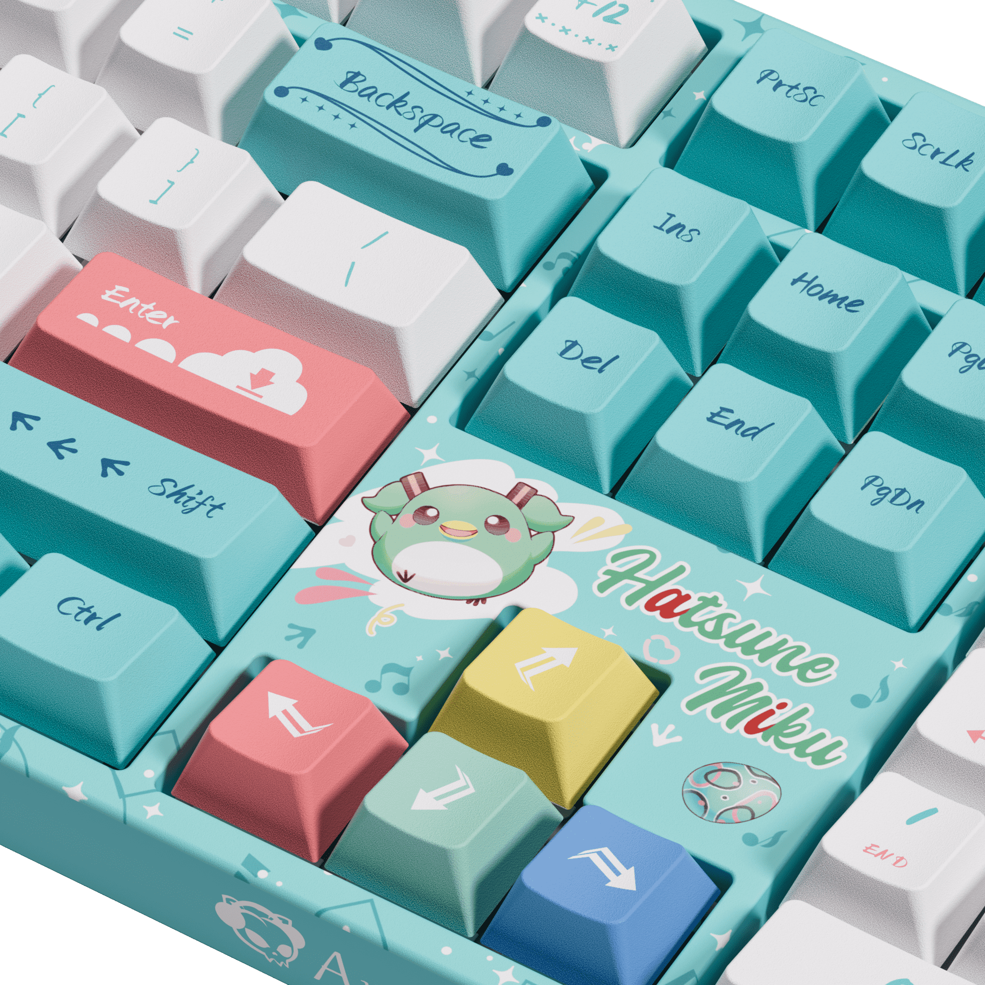 하츠네 미쿠 5108B Plus 기계식 키보드