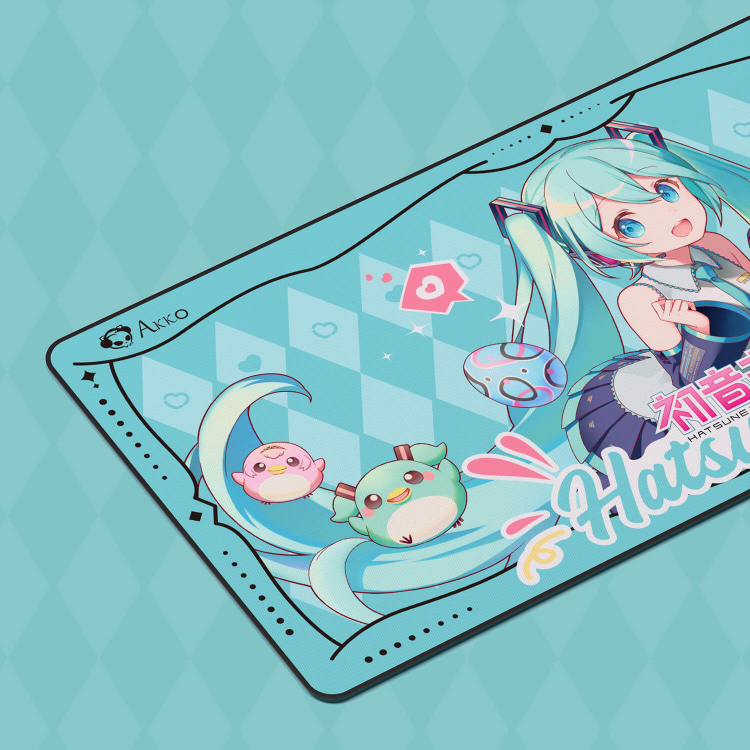 Akko-Hatsune-Miku-Mouse-Pad-Detail
