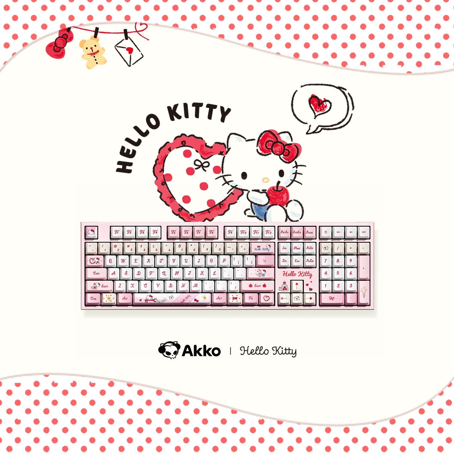 Akko Hello Kitty 5108 V5 Mechanical Keyboard
