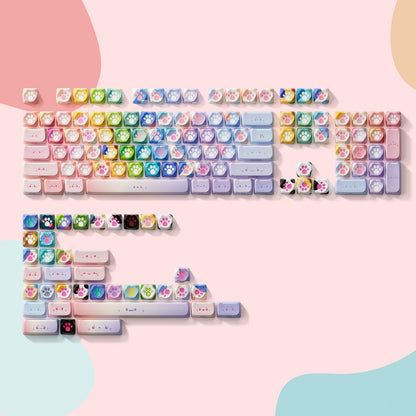 Kitty Paws 키캡 세트 (142 키)
