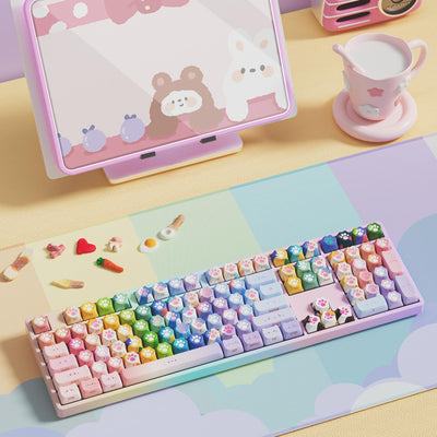 Kitty Paws 키캡 세트 (142 키)