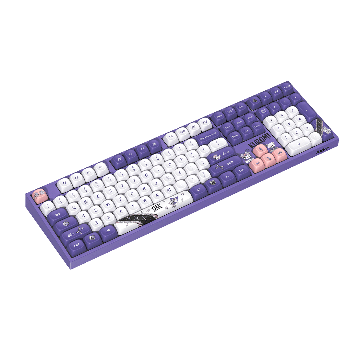 Akko Kuromi 5108 V5 Mechanical Keyboard Side Details